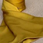 SHEQUIN Party Silk Hijab - Honey Gold